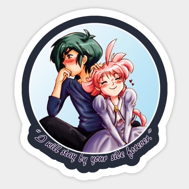 By Your Side Sticker by amissapanda